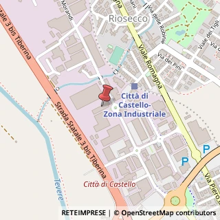 Mappa Via Rodolfo Morandi, 22, 06012 Città di Castello, Perugia (Umbria)