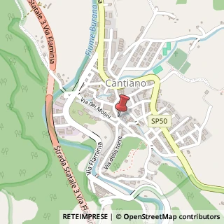 Mappa Via IV Novembre, 2, 61044 Cantiano, Pesaro e Urbino (Marche)
