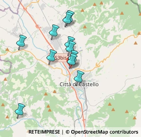 Mappa Piazza, 06012 Città di Castello PG, Italia (3.28818)