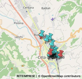 Mappa Piazza, 06012 Città di Castello PG, Italia (1.818)