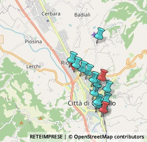 Mappa Piazza, 06012 Città di Castello PG, Italia (1.72533)