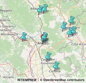 Mappa Via Pietro Benvenuti, 52100 Arezzo AR, Italia (15.00333)