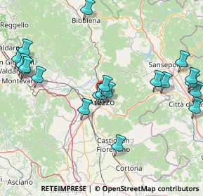 Mappa Via Pietro Benvenuti, 52100 Arezzo AR, Italia (19.5995)