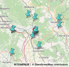 Mappa Via Pietro Benvenuti, 52100 Arezzo AR, Italia (13.22231)