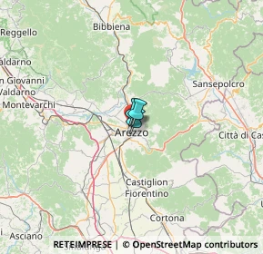Mappa Via Pietro Benvenuti, 52100 Arezzo AR, Italia (52.58273)