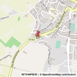Mappa Via Gino Vinicio Gentili, 3, 60027 Osimo, Ancona (Marche)