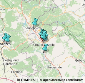 Mappa Via della Quercia, 06012 Città di Castello PG, Italia (16.59)