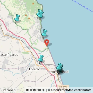 Mappa Via Costa Verde, 60026 Numana AN, Italia (5.2)