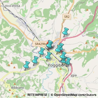 Mappa Via Giotto, 50021 Barberino Val D'elsa FI, Italia (1.41417)