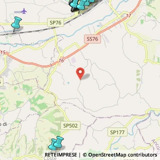 Mappa Via Grangalia Alta, 60035 Jesi AN, Italia (4.0875)