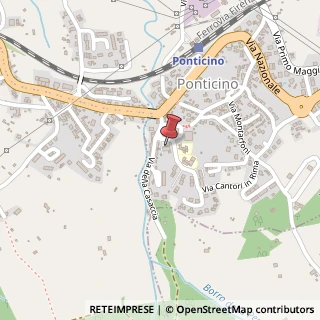 Mappa Piazza Benvenuto Monnanni, Via Sacco e Vanzetti, 52020 Ponticino AR, Italia, 52020 Laterina, Arezzo (Toscana)
