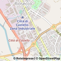 Map Città di Castello