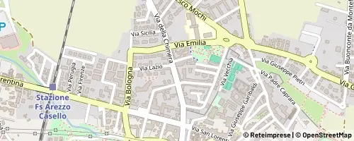 Mappa Arezzo