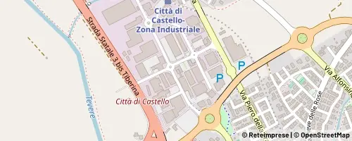 Mappa Città di Castello