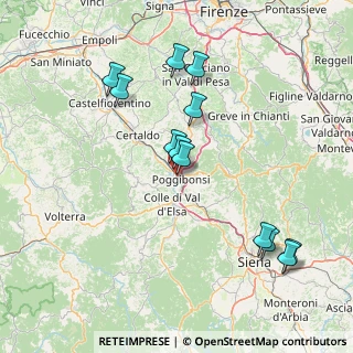 Mappa Via Spartaco Lavagnini, 53036 Poggibonsi SI, Italia (16.48333)
