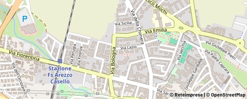 Mappa Arezzo