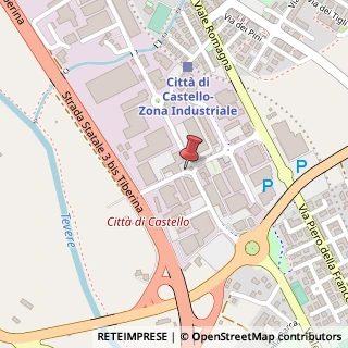 Mappa Via di vittorio giuseppe, 06012 Città di Castello, Perugia (Umbria)
