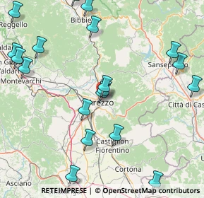 Mappa Via Giuseppe Pietri, 52100 Arezzo AR, Italia (21.42421)