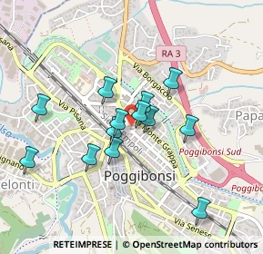 Mappa Via Monte S. Michele, 53036 Poggibonsi SI, Italia (0.38615)