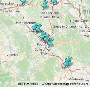 Mappa Via Monte S. Michele, 53036 Poggibonsi SI, Italia (16.32167)