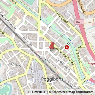 Mappa Via Redipuglia, 3, 53036 Poggibonsi, Siena (Toscana)