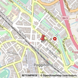 Mappa Via Redipuglia, 5, 53036 Poggibonsi, Siena (Toscana)