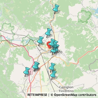 Mappa Via Isacco Newton, 52100 Arezzo AR, Italia (6.72083)