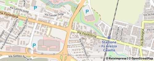 Mappa Arezzo