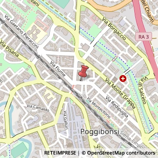 Mappa Via Montesanto, 19/21, 53036 Poggibonsi, Siena (Toscana)