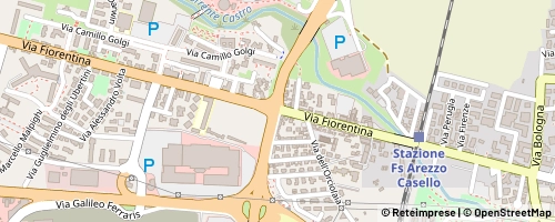 Mappa Arezzo