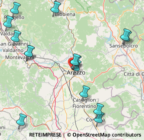 Mappa Via Alessandro Volta, 52100 Arezzo AR, Italia (21.83875)