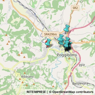 Mappa Via Campania Loc. Fosci, 53036 Poggibonsi SI, Italia (1.55)