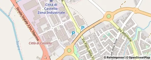 Mappa Città di Castello