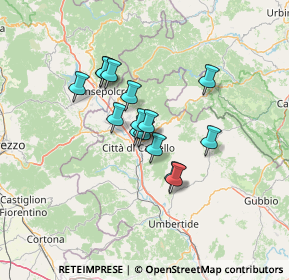 Mappa Località Montemaggiore, 06012 Città di Castello PG, Italia (9.752)