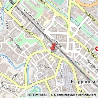 Mappa Via XX Settembre, 66, 53036 Poggibonsi SI, Italia, 53036 Poggibonsi, Siena (Toscana)