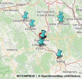 Mappa Via Alessandro Manzoni, 53036 Poggibonsi SI, Italia (10.3025)