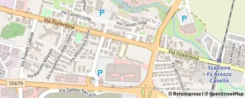 Mappa Arezzo
