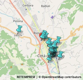 Mappa Piazza Giovnni XXIII, 06012 Città di Castello PG, Italia (1.5615)