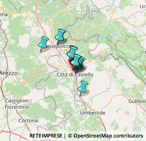 Mappa Piazza Giovnni XXIII, 06012 Città di Castello PG, Italia (5.28143)