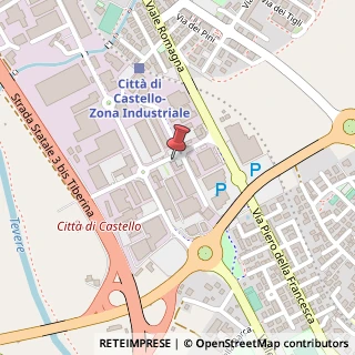 Mappa Via A. Grandi, 8, 06012 Città di Castello, Perugia (Umbria)