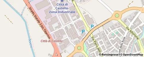 Mappa Città di Castello