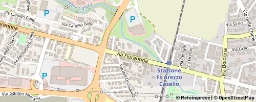 Mappa Arezzo