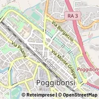 Hartă Poggibonsi