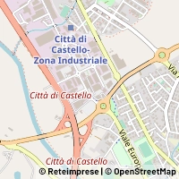Map Città di Castello