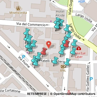 Mappa Via Fratelli Bandiera, 53036 Poggibonsi SI, Italia (0.05615)