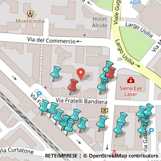 Mappa Via del Commercio, 53036 Poggibonsi SI, Italia (0.06818)