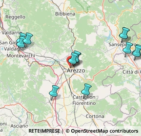 Mappa Via Fratelli Lumiere, 52100 Arezzo AR, Italia (18.76154)