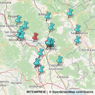 Mappa Via Fratelli Lumiere, 52100 Arezzo AR, Italia (15.917)