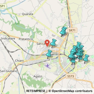 Mappa Via Fratelli Lumiere, 52100 Arezzo AR, Italia (2.50333)