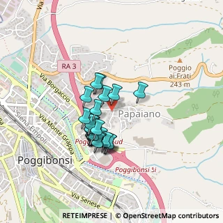 Mappa Via di Mocarello, 53036 Poggibonsi SI, Italia (0.34)
